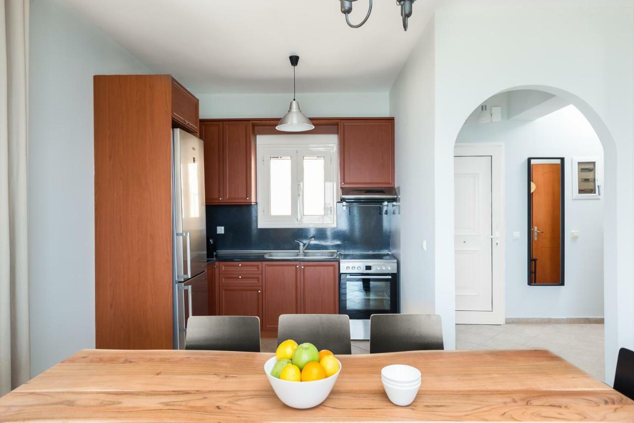Glyfa Beach Villas Barbati Bagian luar foto