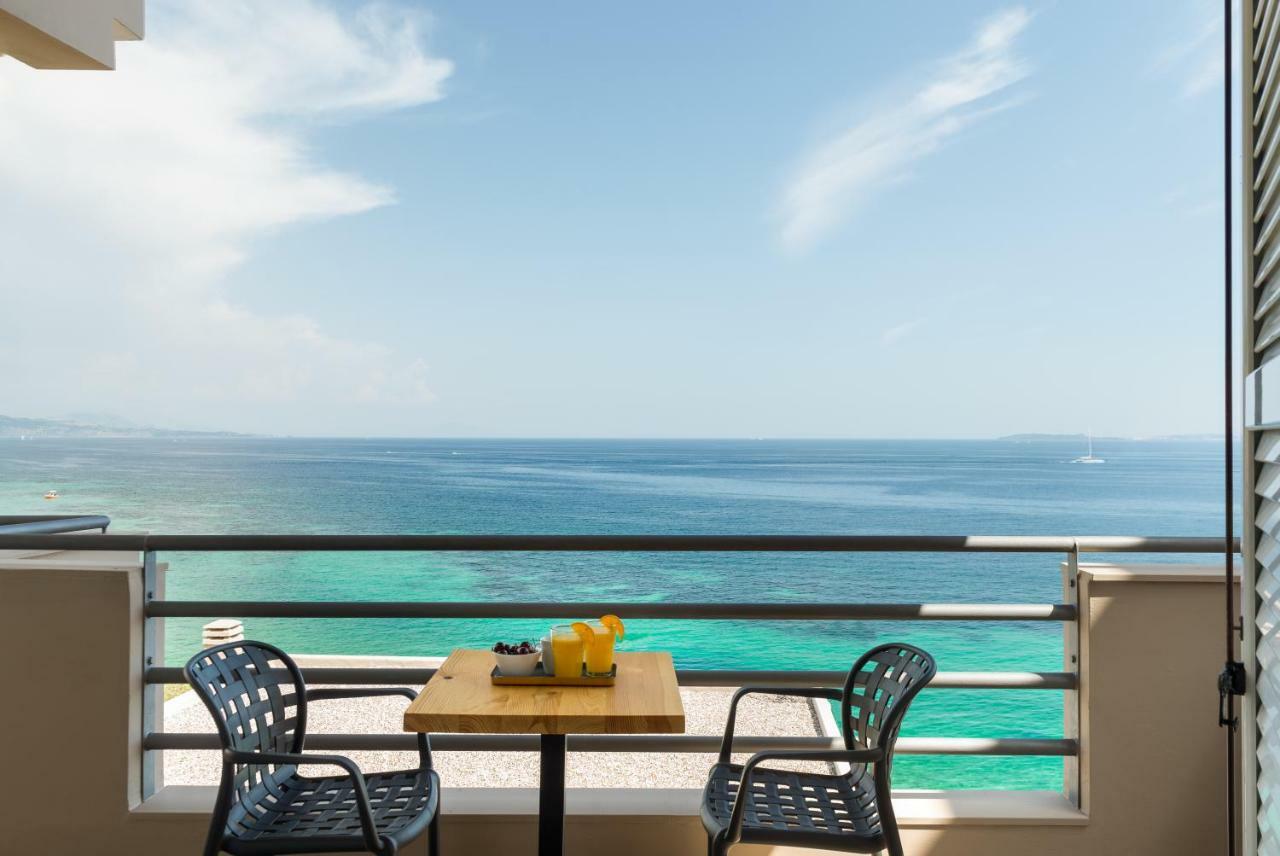 Glyfa Beach Villas Barbati Bagian luar foto