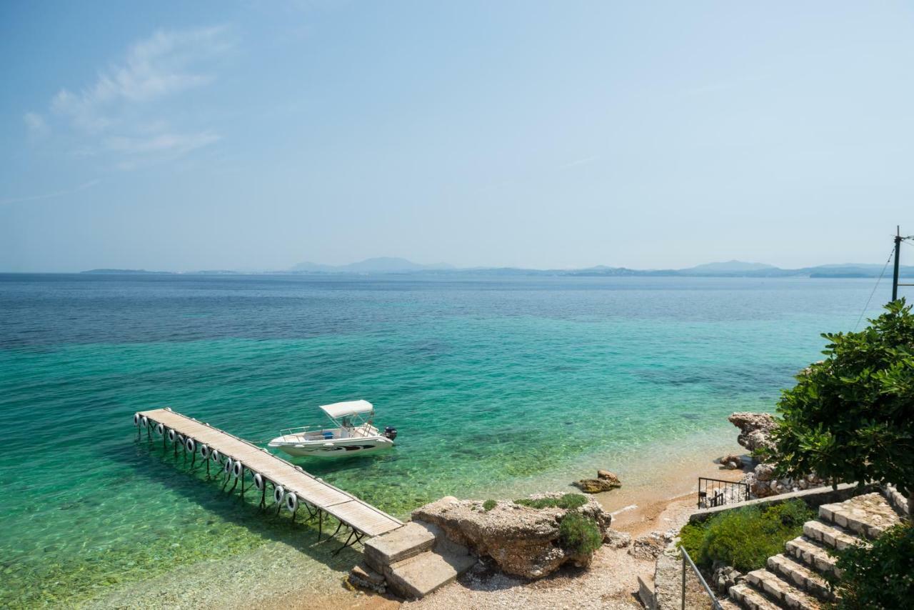 Glyfa Beach Villas Barbati Bagian luar foto