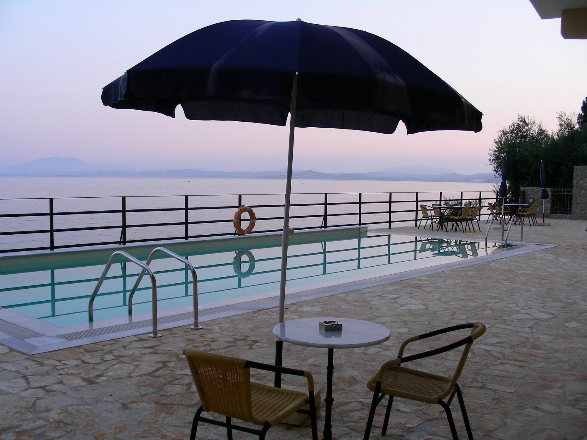 Glyfa Beach Villas Barbati Bagian luar foto