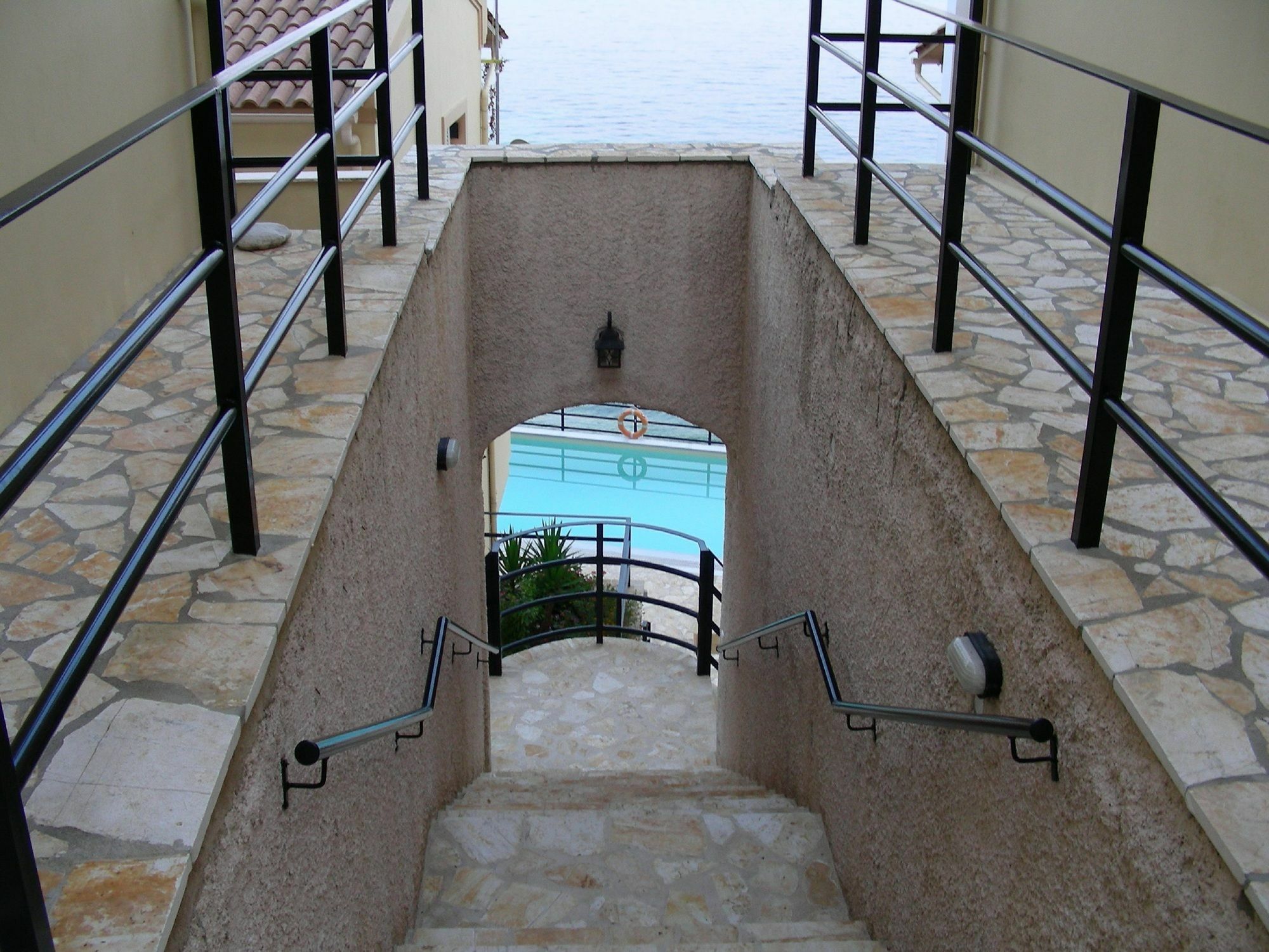 Glyfa Beach Villas Barbati Bagian luar foto