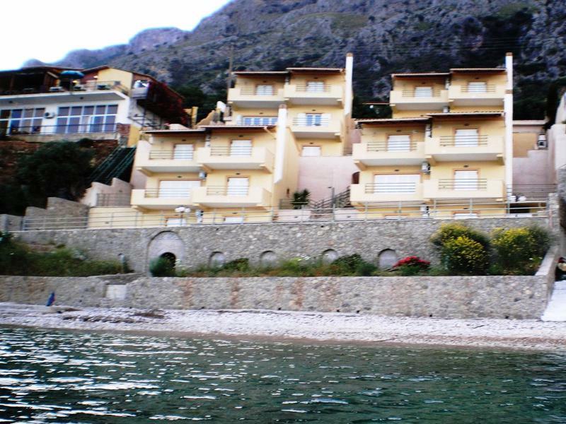 Glyfa Beach Villas Barbati Bagian luar foto