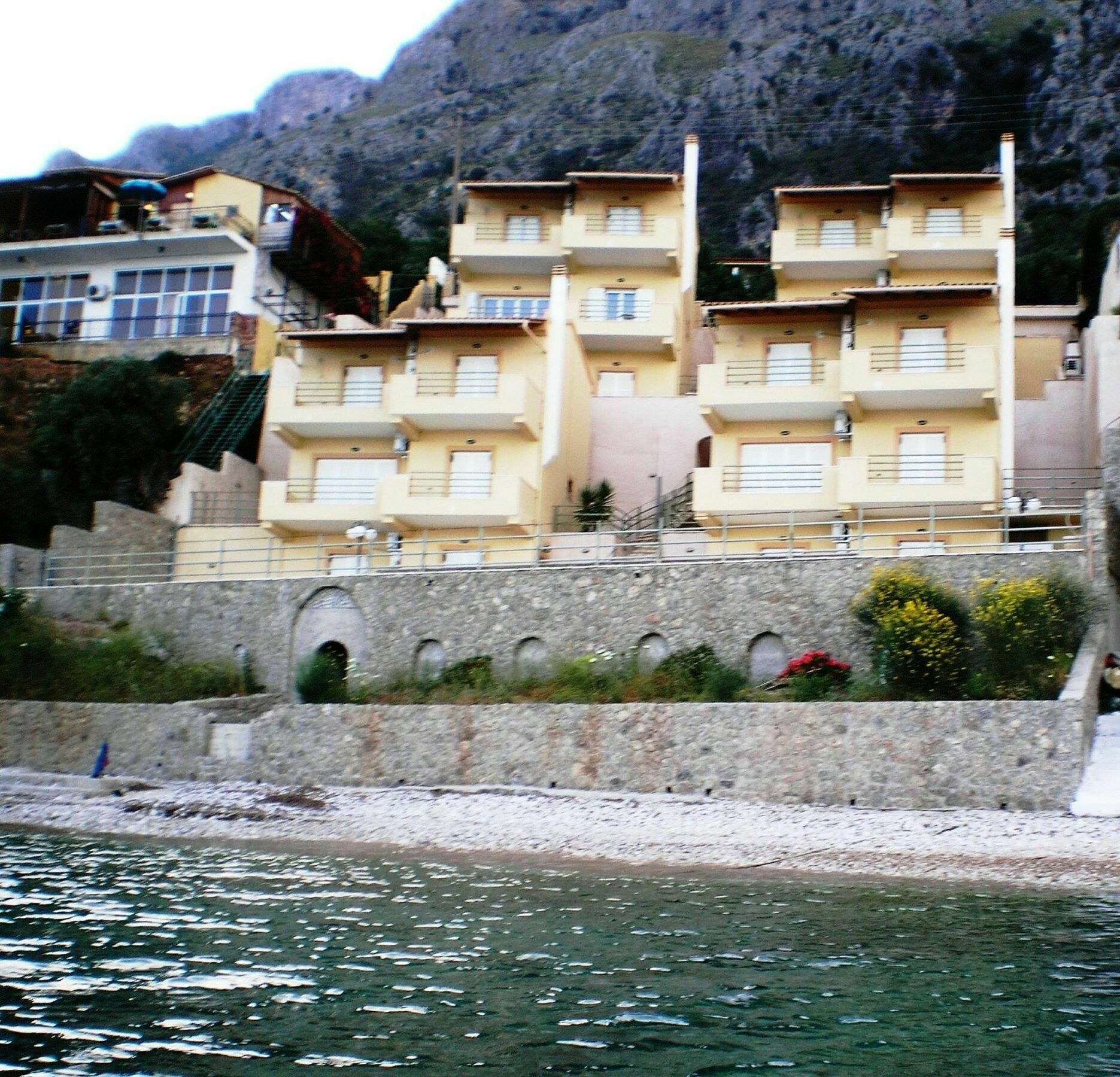 Glyfa Beach Villas Barbati Bagian luar foto